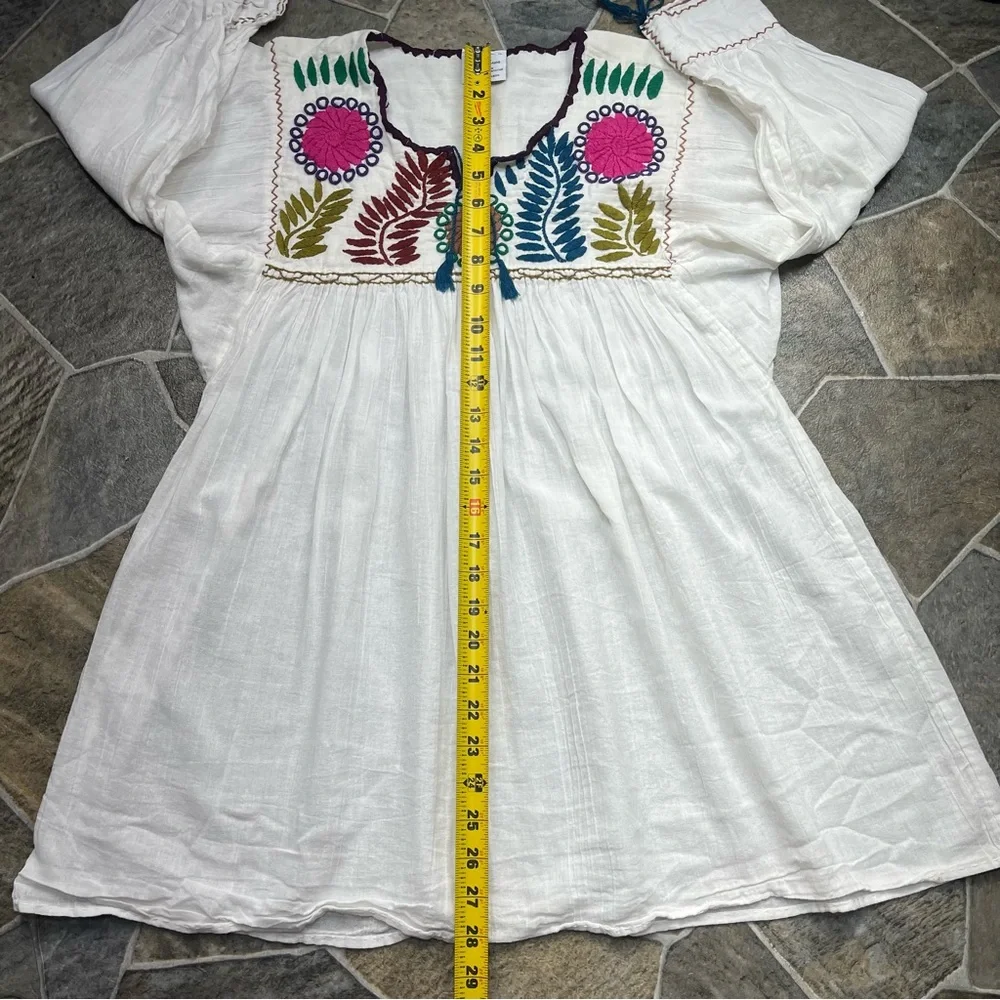 Allegra Luca Embroidered Handmade Blouse - Picture 10 of 13